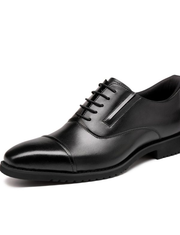 防水防滑透气站着穿！高性能商务鞋